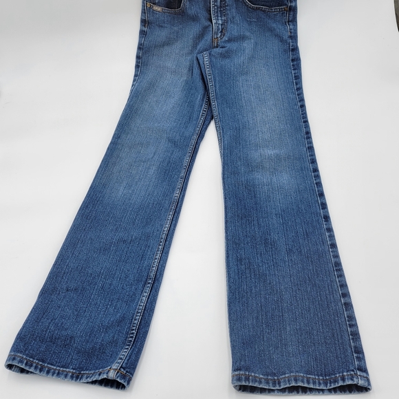 EUC Cruel Girl Slim Fit Bootcut Jeans Women's Size 01 Regular Light Blue Wash - Picture 5 of 12